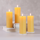 beeswax pillar 2 x 4.75 BLACK BD