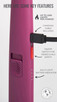 candle lighter rechargeable motli TURQUOISE