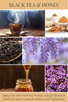 tea light 10pk BLACK TEA & HONEY