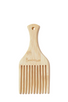 wide tooth hair pick BAMBOO