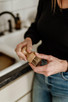 modular pot scrub brush BAMBOO