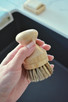 modular pot scrub brush BAMBOO