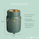 wax warmer MIDSIZE JADE