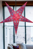 paper star lantern FUCHSIA DREAMS