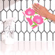 reusable cloths POPPIES PINK