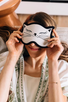 velvet sleep mask CAT NAP