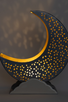 lantern SILVER CRESCENT MOON