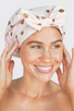 luxury shower cap BLUSH DOT