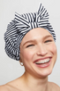 luxury shower cap STRIPES