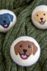 eco dryer ball DOG BROWN