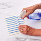 reusable cloths BLUE HYDRANGEA