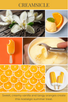 tea light 10pk CREAMSICLE