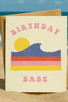 daydream card BIRTHDAY BABE