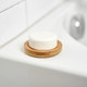 soap dish ROUND BAMBOO