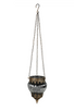 candle holder FEZ HANGING LANTERN SILVER