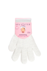shower gloves White