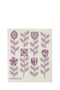 swedish dishcloth PLUM GARDEN