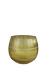 candle holder ADRI YELLOW