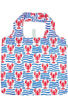 shopping bag LOBSTER WAVES