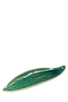incense burner CERAMIC AVOCADO LEAF
