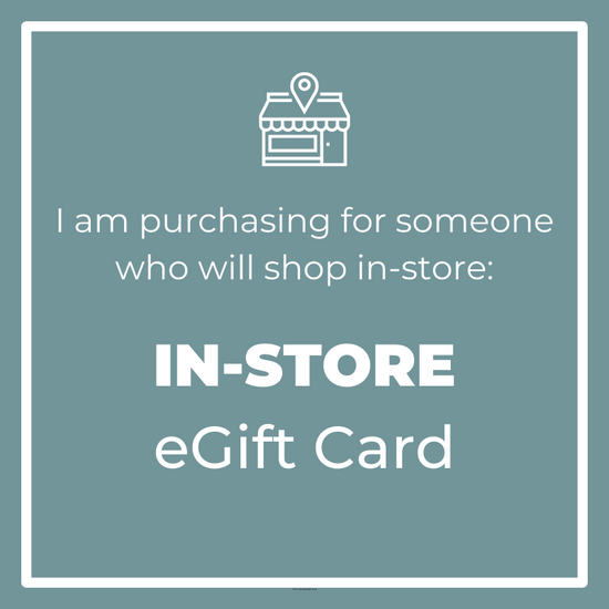 Gift Cards for in-store use