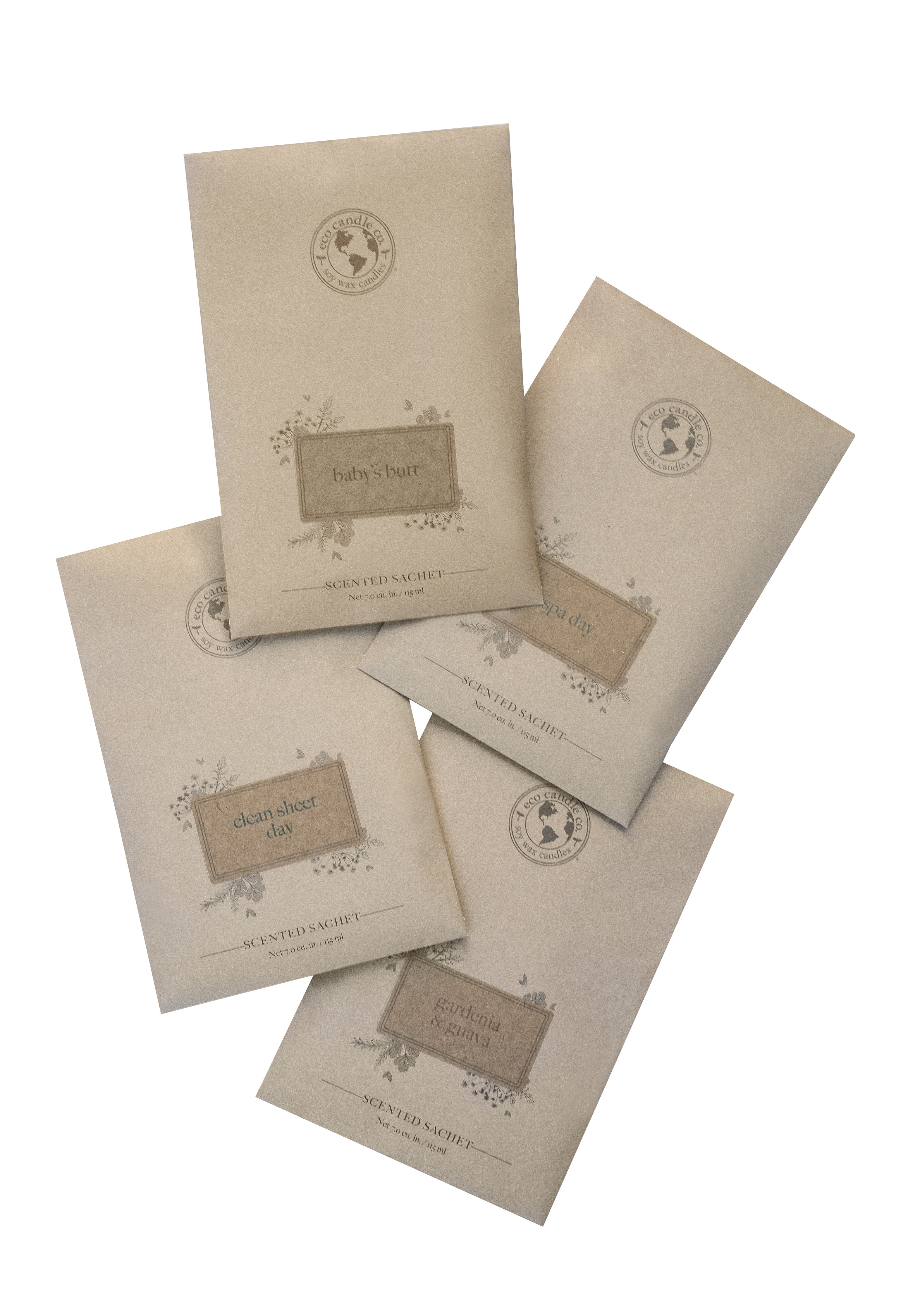 Scented Sachet Bags for Drawers & Closets - Snowflakes