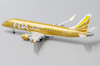 JC Wings Fuji Dream Airlines Gold Color Embraer ERJ170-200STD JA09FJ Scale 1/200 JCEW2175004