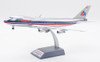 Inflight 200 American Airlines Boeing 747-123 N9666 With Stand Scale 1/200 IF741AA1122P Inflight 200 American Airlines Boeing 747-123 N9666 With Stand Scale 1/200 IF741AA1122P