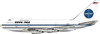 Inflight 200 Pan am Boeing 747SP-21 N536PA with stand Scale 1/200 IF74SPPA1222P