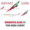 Gemini 200 Emirates Airbus A350-900 A6-EXA Scale 1/200 G2UAE1274