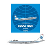 Big Bird Boeing 707-300B Pan Am N435PA Scale 1/400 BB4-707-003