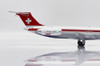 JC Wings McDonnell Douglas MD82 Swissair PH-MBZ Polished PH-MBZ With Stand Scale 1/200 LH2373