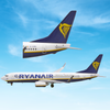 JC Wings Ryanair Boeing 737-800 "COMUNITAT VALENCIANA" EI-DWE  With Stand Scale 1/200 XX2491