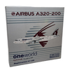 Phoenix Qatar One World Airbus A320-200 A7-AHL Scale 1/400 010940