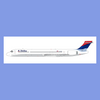 Gemini Jets Delta Air Lines Colors in Motion livery McDonnell Douglas MD-90 N910DN Scale 1/400 GJDAL1417