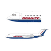 Gemini 200 Braniff BAC One Eleven Series 200 EI-BWP Scale 1/200 G2BNF1312