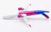 Inflight 200 Models Wizz Air "XLR" Airbus A321XLR G-XLRA With Stand Scale 1/200 IF321W40502