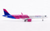 Inflight 200 Models Wizz Air "XLR" Airbus A321XLR G-XLRA With Stand Scale 1/200 IF321W40502