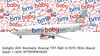 Inflight 200 Bmibaby Boeing 737-3Q8 G-TOYI With Stand Scale 1/200 IF733WW0625