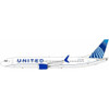 IF739M0825 - 1/200 UNITED AIRLINES BOEING 737-9 MAX N77575 WITH STAND