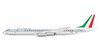 Inflight 200 Alitalia McDonnell Douglas DC-8-62H I-DIWY Polished With Stand Scale 1/200 IF862AZ0725P