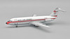 Inflight 200 Dan-Air London BAC 1-11–401AK G-AXCP Polished Finish With Stand Scale 1/200 IF111DA0225P