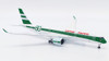 JC Wings Cathay Pacific Airbus A350-900XWB B-LRJ in 80th Anniversary livery, scale 1:400, with antenna and display stand.