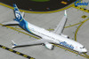 GeminiJets 1/400 Alaska Airlines Boeing 737 MAX 9 N708AL model aircraft (GJASA2393).