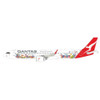 Inflight 200 Qantas Airbus A321NXLR VH-OGG Great Barrier Reef livery in 1/200 scale, reference IF321QF0126, with display stand.