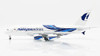 Inflight 200 Malaysia Airlines Airbus A380-841 9M-MNC in 1/200 scale, reference IF380MH0726, with display stand.