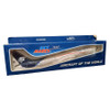 Skymarks Aeromexico Boeing 777-200 N745AM Scale 1/200 SKR270 snap-fit model aircraft with stand.