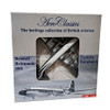 GeminiJets BOAC Bristol Britannia 312 G-AOVK in 1:400 scale. This classic model represents one of BOAC's famous Bristol Britannia aircraft, a type remembered for its long-range service and distinctive four-engine turboprop design.