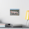 Past Wings and Future Skies Canvas Print — Air Europe Plane Wall Art