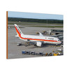 Past Wings and Future Skies Canvas Print — Air Europe Plane Wall Art